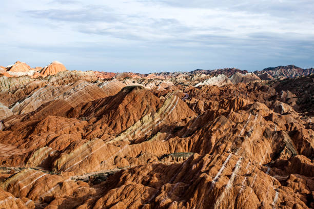 istock Rainbow Mountains in Zhangye Danxia Landform Geological Park. 1132298443