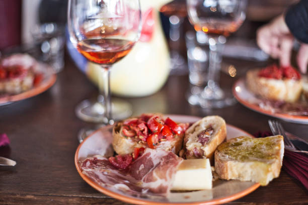 istock Italian Food and Wine on a Table 1132299988