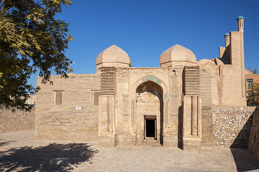 Ancient mosque of the 12th century Magoki-Attari in Bukhara, Uzbekistan
