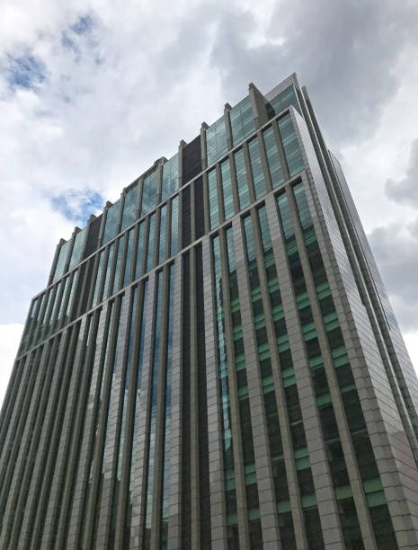 istock Buildings in a big city low angle view 1132304102