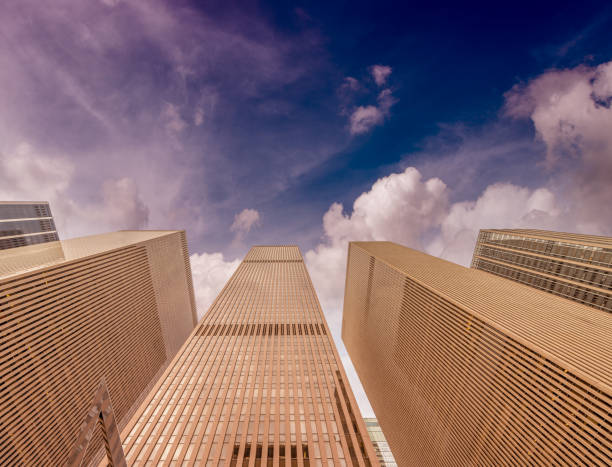 istock Office skyscrapers against the sky. Business concept 1132305875