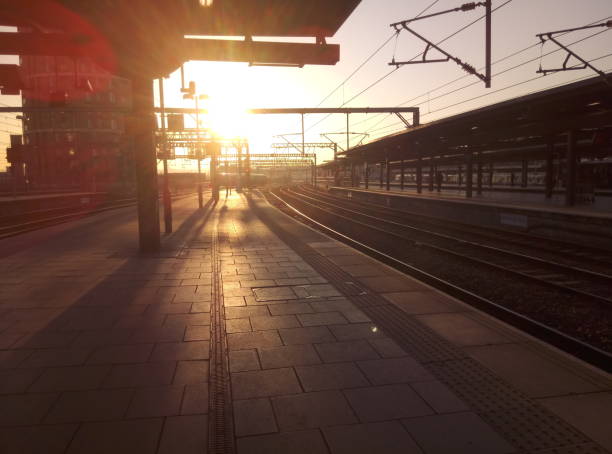 Leeds Railway Station to Horsforth. Platform 10b