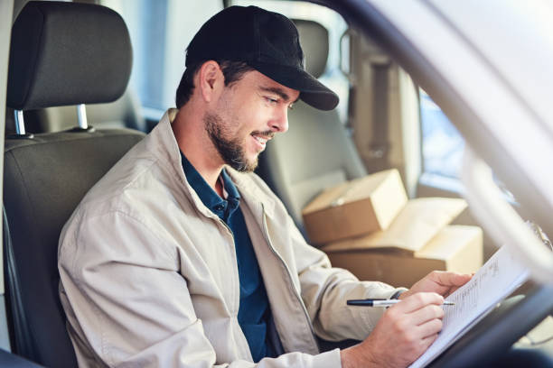 istock Making sure he sticks to his delivery deadline 1132309849