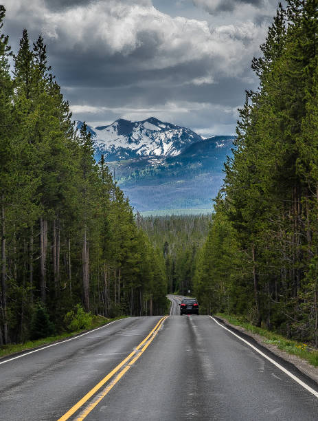 istock Highway approach to Grand Teton park 1132316109