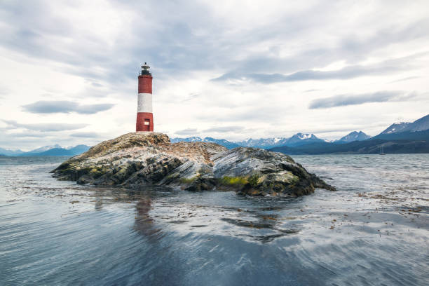 istock Pathfinders Lighthouse on Beagle Channel, Ushuaia-Argentina 1132319658
