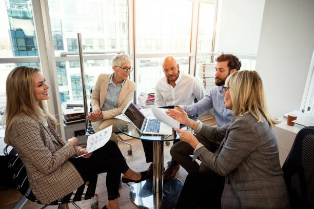 istock Business is built on successful business collaboration 1132330017