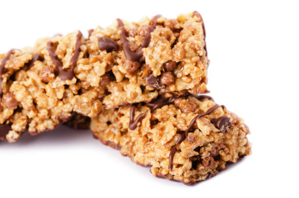 istock Healthy chocolate cereal bar munchies 1132339603