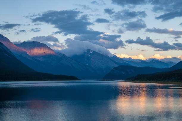 istock Sunset over Spray Lake in Spray Valley Provincial Park, Alberta 1132339661