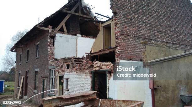 Old Farm Stock Photo - Download Image Now - Collapsing, Rooftop, Abandoned
