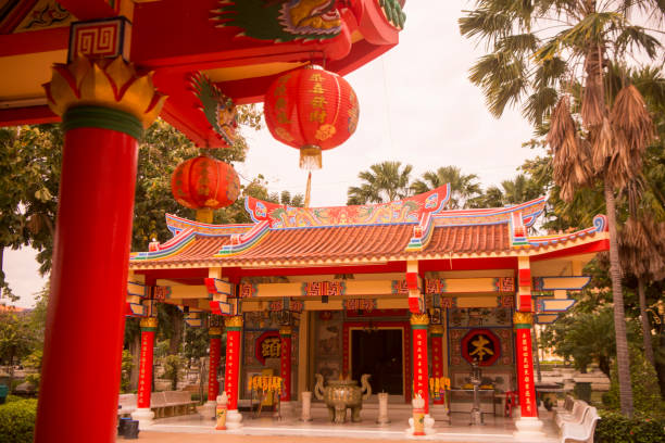 istock THAILAND BURIRAM CITY CHINESE TEMPLE 1132343165