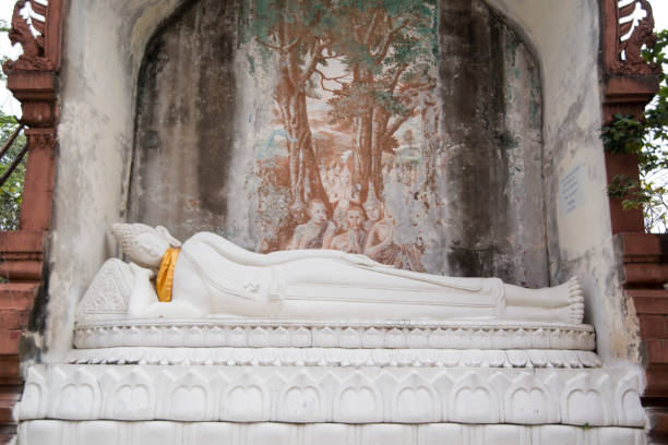 the wat khao Angkhan south of the city of Buriram in the province of Buri Ram in Isan in Northeast thailand.  Thailand, Buriram, November, 2017