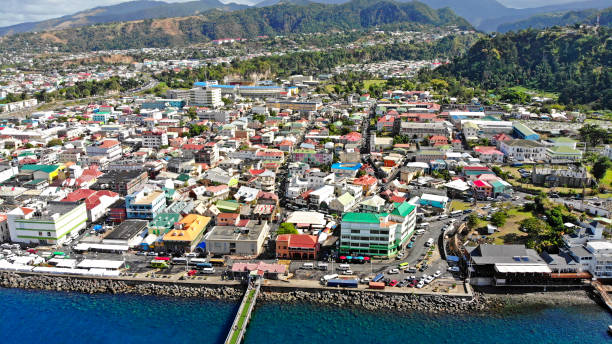istock Roseau skyline, Dominica 1132355075