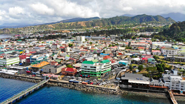 istock Roseau skyline, Dominica 1132368985