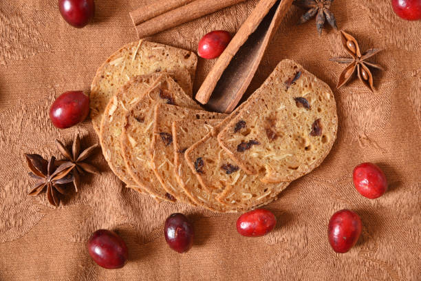 Cranberry coconut snack crackers