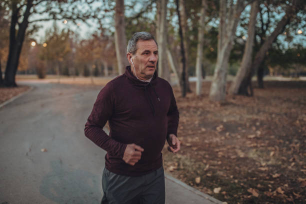 istock Music motivates him to keep running 1132375093