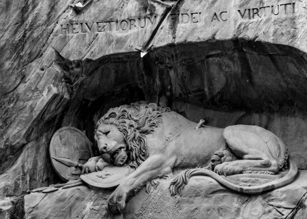Lion of Lucerne, Switzerland