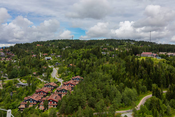 istock Oslo Holmenkollen Residential Area, Norway. 1132381790