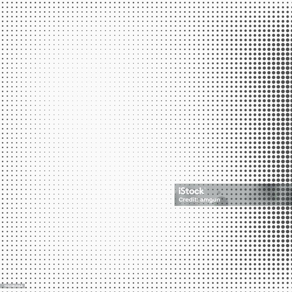 Half Form Texture Vector Halftone Texture Stock Illustration - Download Image Now ...