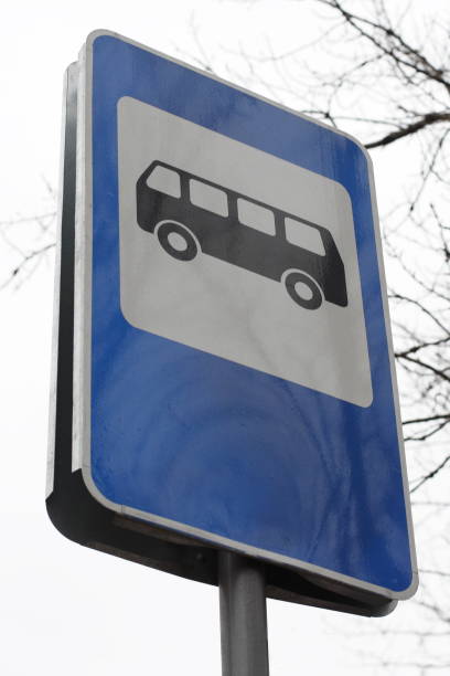 istock sign of bus station 1132384775
