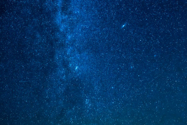 istock Milky way galaxy with glowing stars and planets in the universe 1132391946
