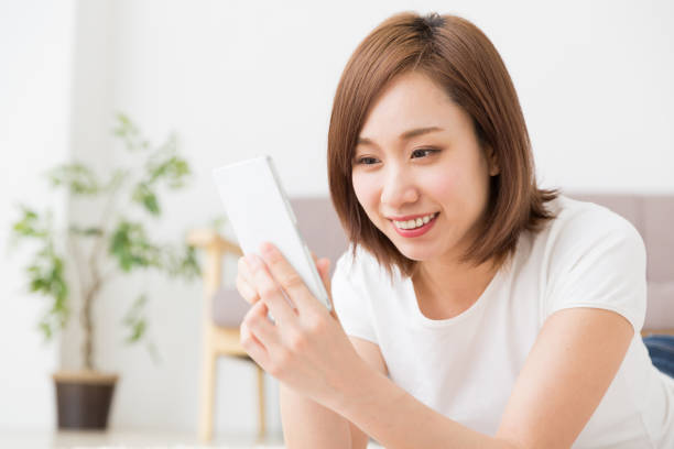 istock woman to see a smart phone 1132393160