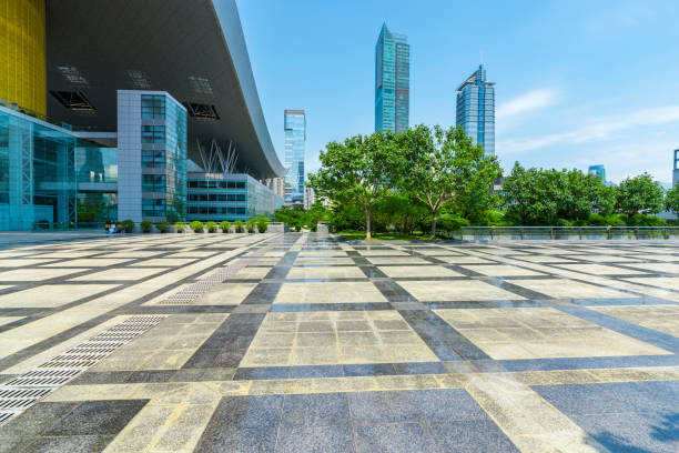 istock central plaza, and high-rise buildings 1132395992
