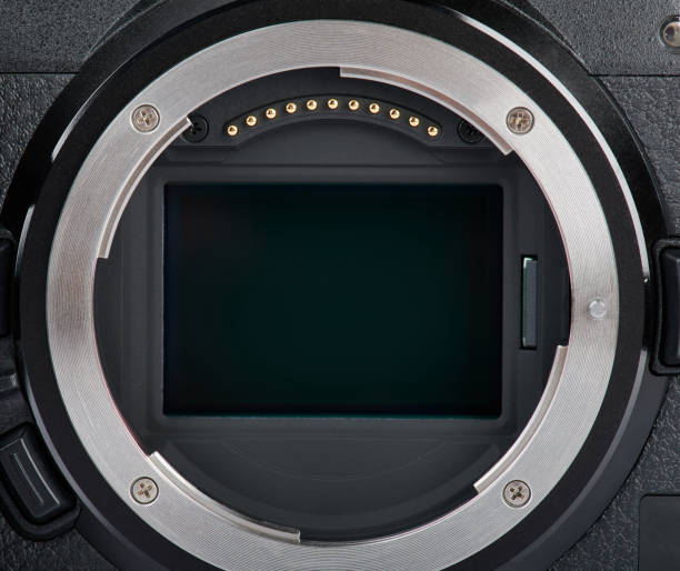 デジタルカメラセンサー - sensor ccd electronics industry cmos ストックフォトと画像