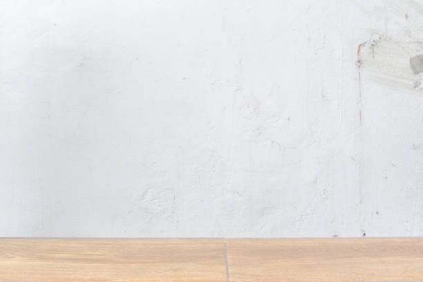 istock Wood table floor with natural pattern texture. Empty template  wood board can be used as background. 1132403478