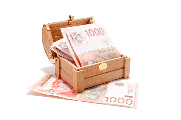 istock Serbian banknotes in the chest 113240829