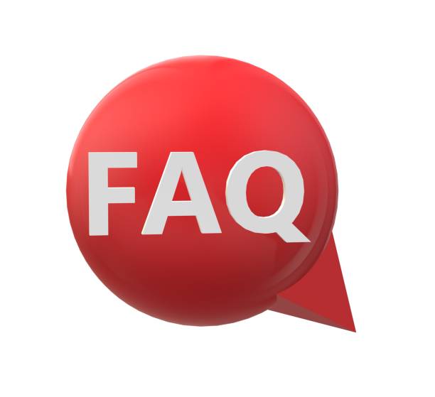istock 3D red faq icon on white background. flat style. 3d faq icon for your web site design, logo, app, UI. 3d faq symbol.  faq information sign. 1132410015