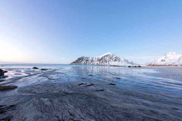 istock Skagsanden beach, Lofoten Islands, Norway 1132414929