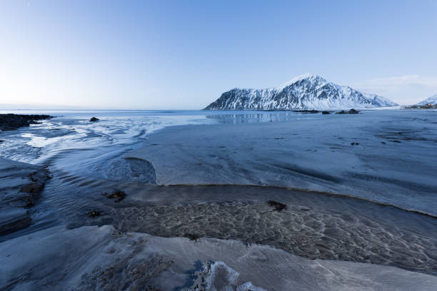 istock Skagsanden beach, Lofoten Islands, Norway 1132414955
