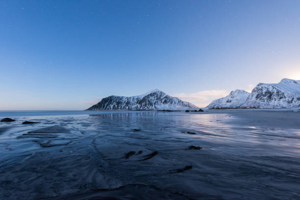istock Skagsanden beach, Lofoten Islands, Norway 1132415601