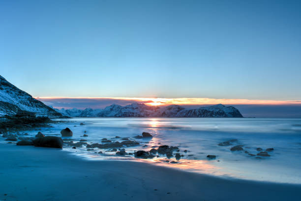istock Vikten Beach - Lofoten Beach, Norway 1132417034