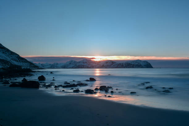 istock Vikten Beach - Lofoten Beach, Norway 1132417153