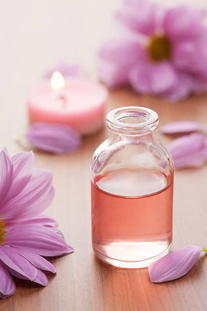 istock essential oil and flowers 113241829