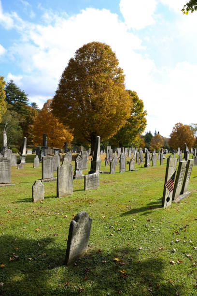 istock Cemetery in Vermont in the Fall 1132421216