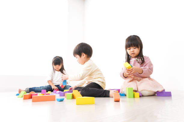 istock Children playing in the block 1132422267