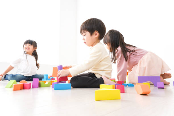 istock Children playing in the block 1132422279