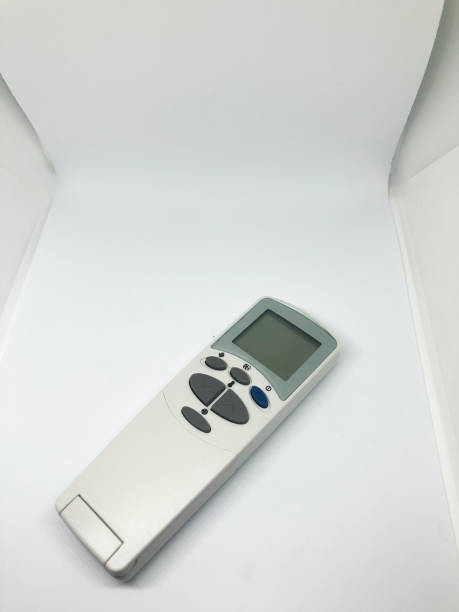 istock Remote system of air conditioner isolated on white background 1132424838
