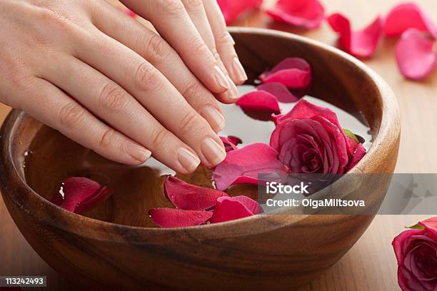 Spa For Hands Stock Photo - Download Image Now - Adult, Alternative Therapy, Aromatherapy