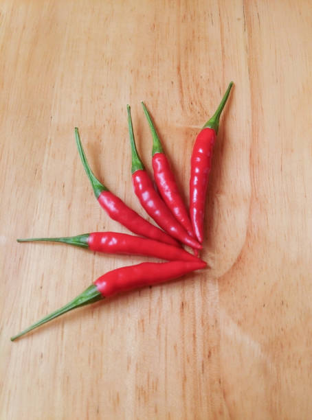 Ripe red pepper Ripe red pepper 餐 stock pictures, royalty-free photos & images