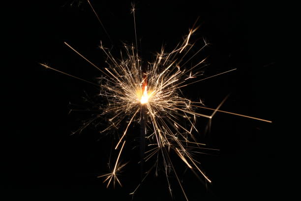 istock Miracle candle sparkler at night 1132427998