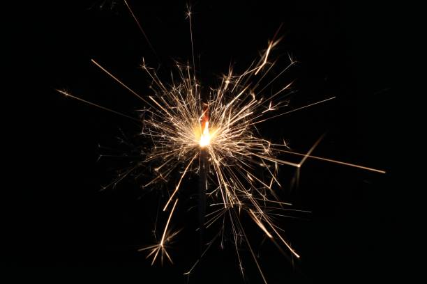 istock Miracle candle sparkler at night 1132428028