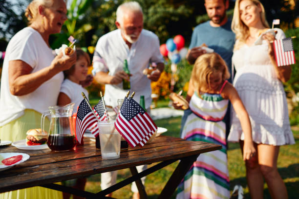 istock 4th Of July Multi Generation Family Picnic 1132432596