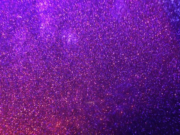 Purple and blue sparkling