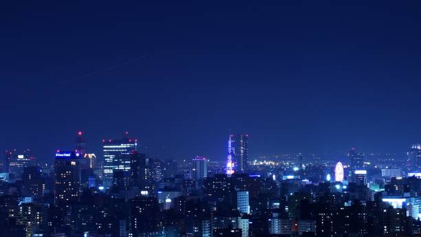 istock Sapporo of Japan's New Three Major Night Scenes 1132438234