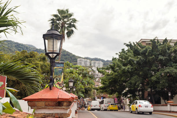 architectural features in downtown Puerto Vallarta
