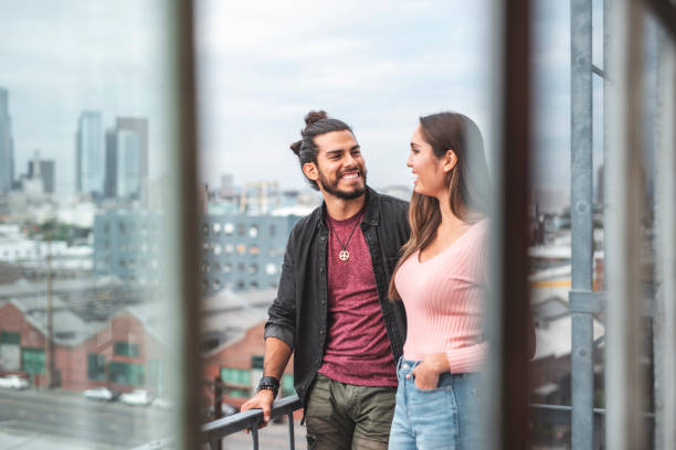 istock Couple enjoying their time on a balcony 1132449171