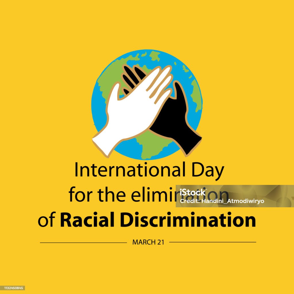 国際人種差別撤廃デー3月21日 - イラスト素材...